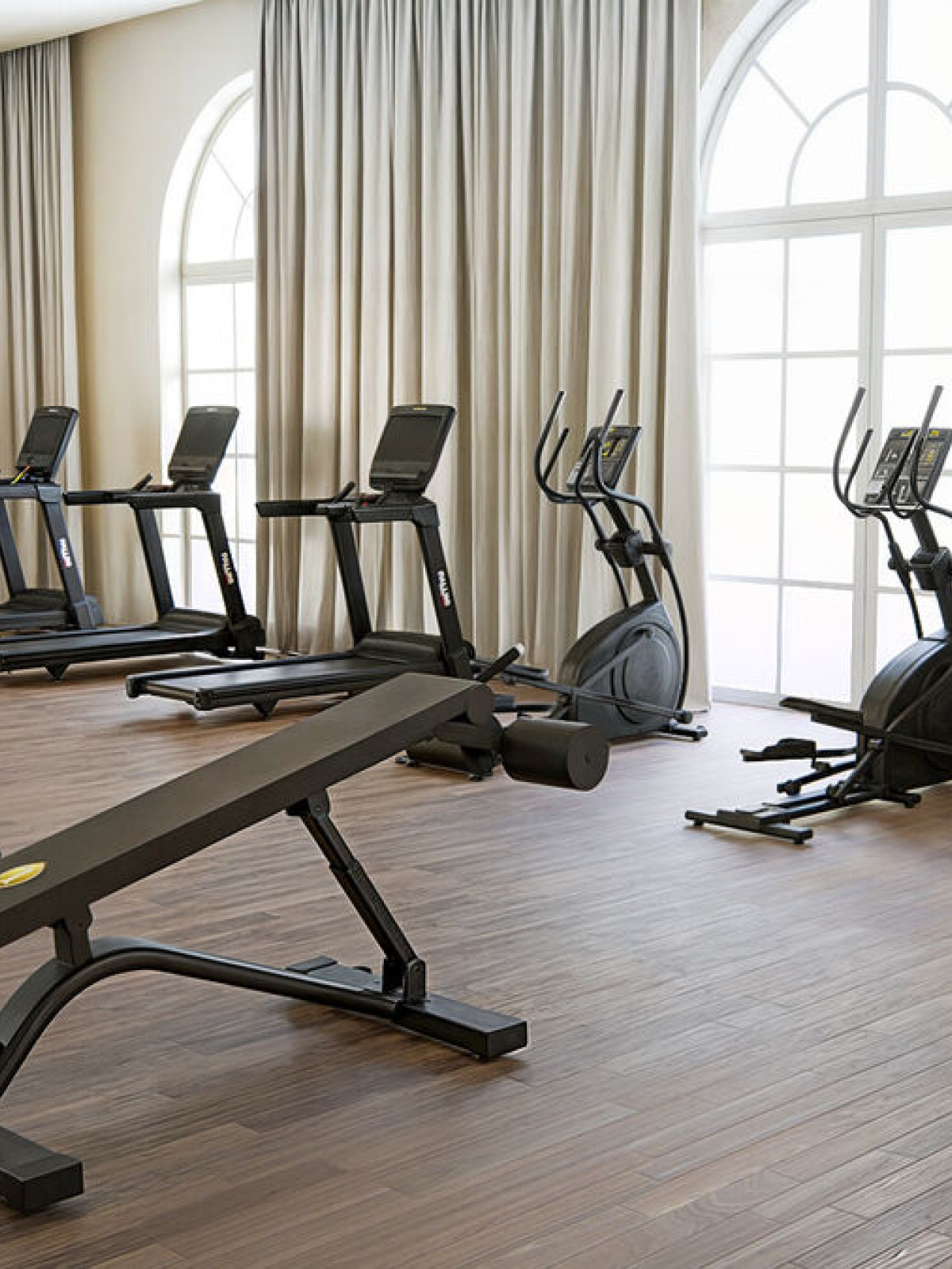 Hotel Dieu Intercontinental - Gym design